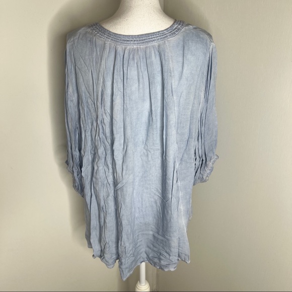 Free People Catch Me If You Can Flowy Top Blouse XS - Picture 14 of 16
